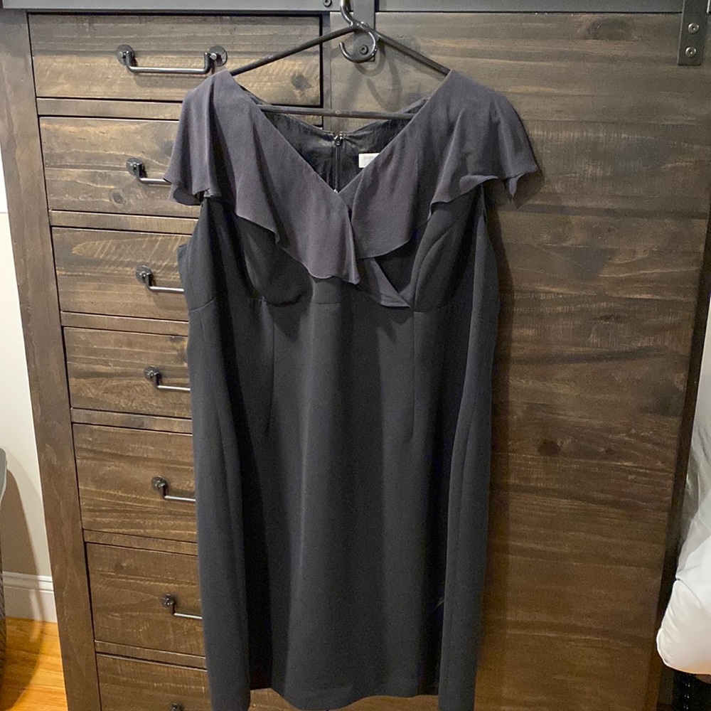 Black classy dress. Worn once. Smoke free home.